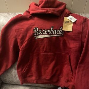 Red Razorbacks Hoodie